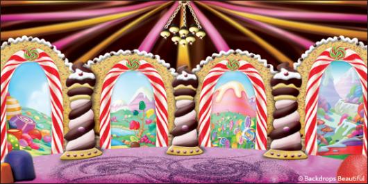 Backdrops: Candy Castle Interior 1
