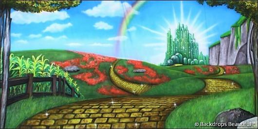 wizard of oz backdrops