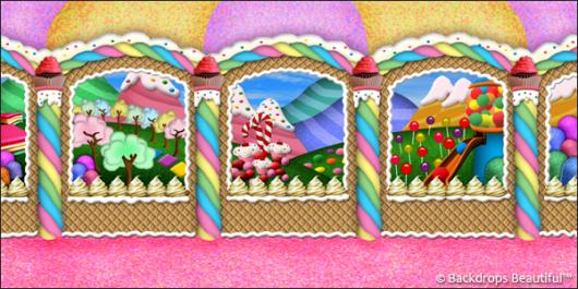 Backdrops: Candy Castle Interior 4