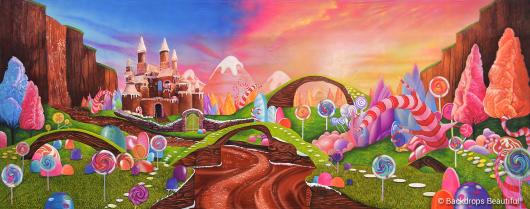 Backdrops: Candyland 16