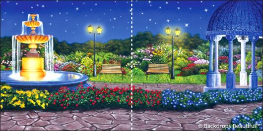Backdrops: Garden 2 Panel