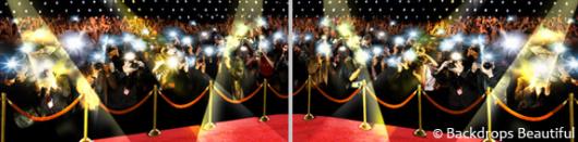 Backdrops: Paparazzi Celebrity  7 Panel