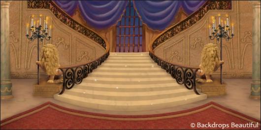 Backdrops: Mansion Interior  5A Purple