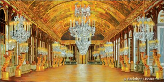 Backdrops: Palace Interior 9 Chandeliers