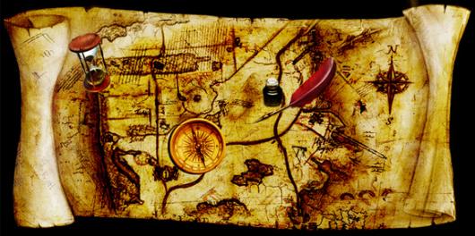 Backdrops: Treasure Map 3