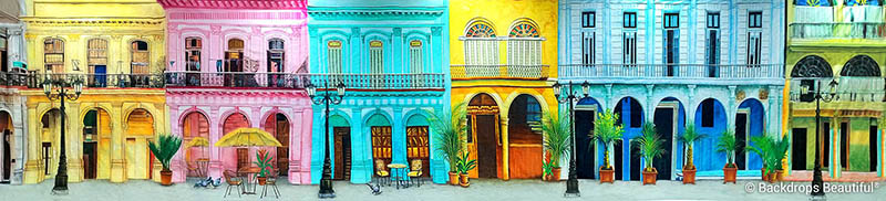 Backdrops: Havana Streets 7