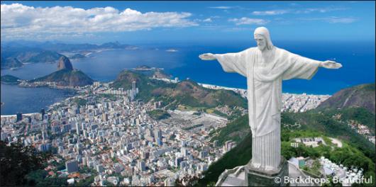 Backdrops: Rio Corcovado 1