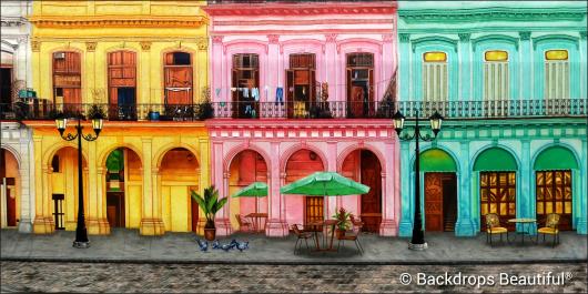 Backdrops: Havana Streets 5