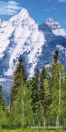 Backdrops: Aspen Mountains 11 Leg Left