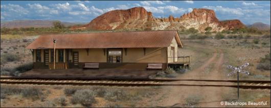 Backdrops: Outback Station 1A