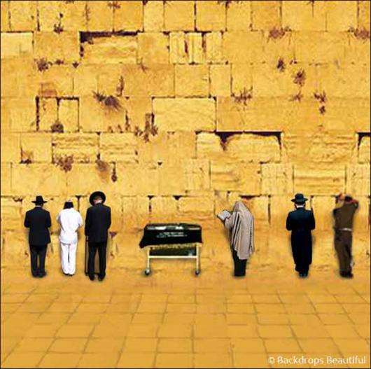 Backdrops: Jerusalem Wall 4