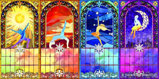 Backdrops: Dance 52 Mosaic