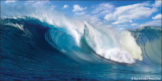 Backdrops: Ocean Wave 1