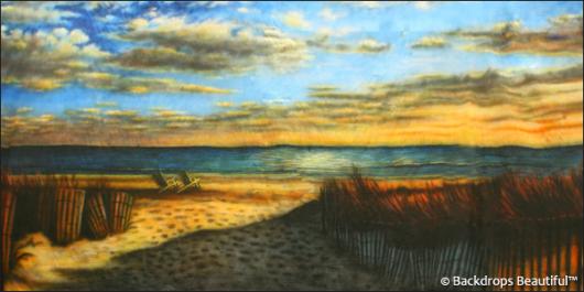 Backdrops: Sunset Beach 8