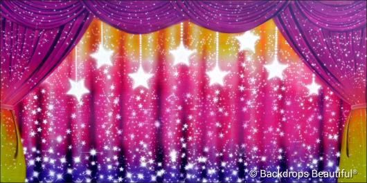 Backdrops: Sparkling Drapes 4 Stars