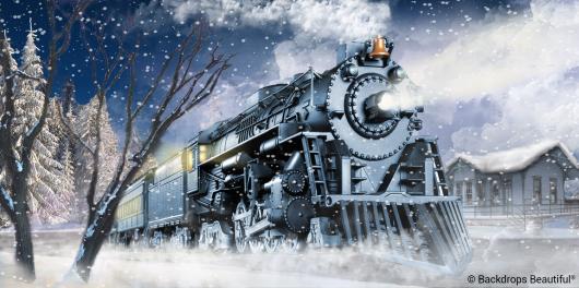 Backdrops: Train 6 Winter