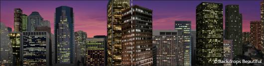 Backdrops: City Skyline  6 Panel B