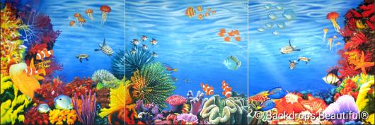 Backdrops: Coral Reef E Panel