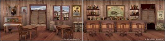 Backdrops: Saloon 3 Panel