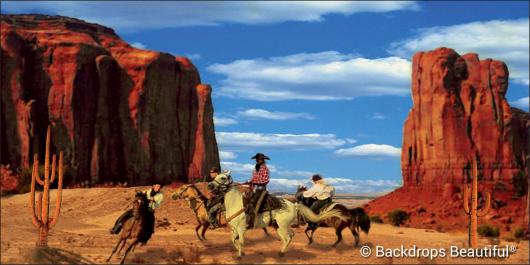 Backdrops: Western Cowboys