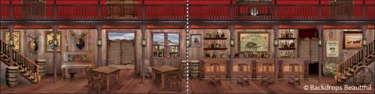 Backdrops: Saloon 2 Panel