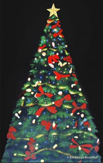 Backdrops: Xmas Growing Tree  4