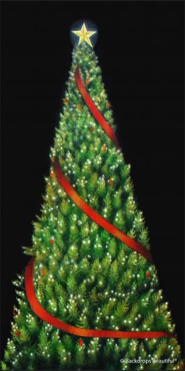 Backdrops: Xmas Growing Tree  5