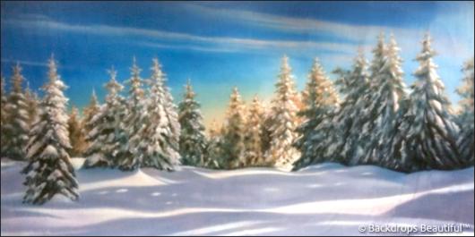 Backdrops: Winter Trees 2A