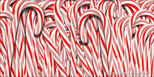 Backdrops: Candy Canes 1