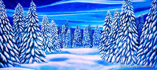 Backdrops: Winter Trees 12